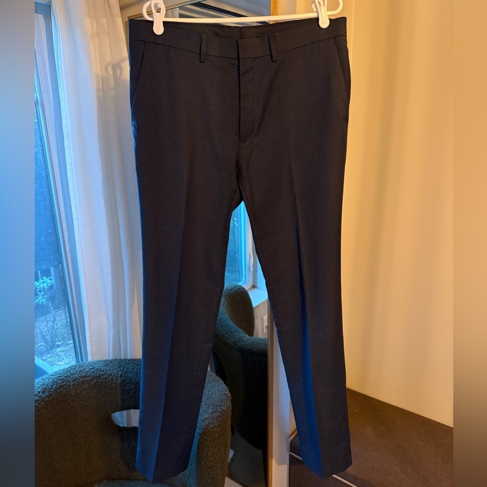 Kenneth Cole Suit Pants - grey/navy/black 36x34